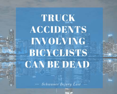 Truck accidents bicycle